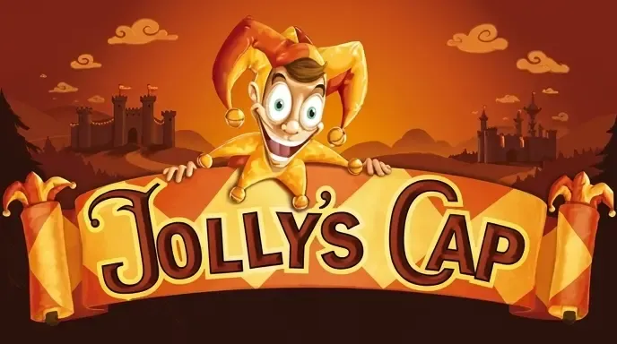 Jolly's Cap Slot mit schelmischem Narren vor Burgen auf Flagman Casino
